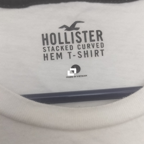 Hollister White Men’s T-Shirt - Picture 2 of 4